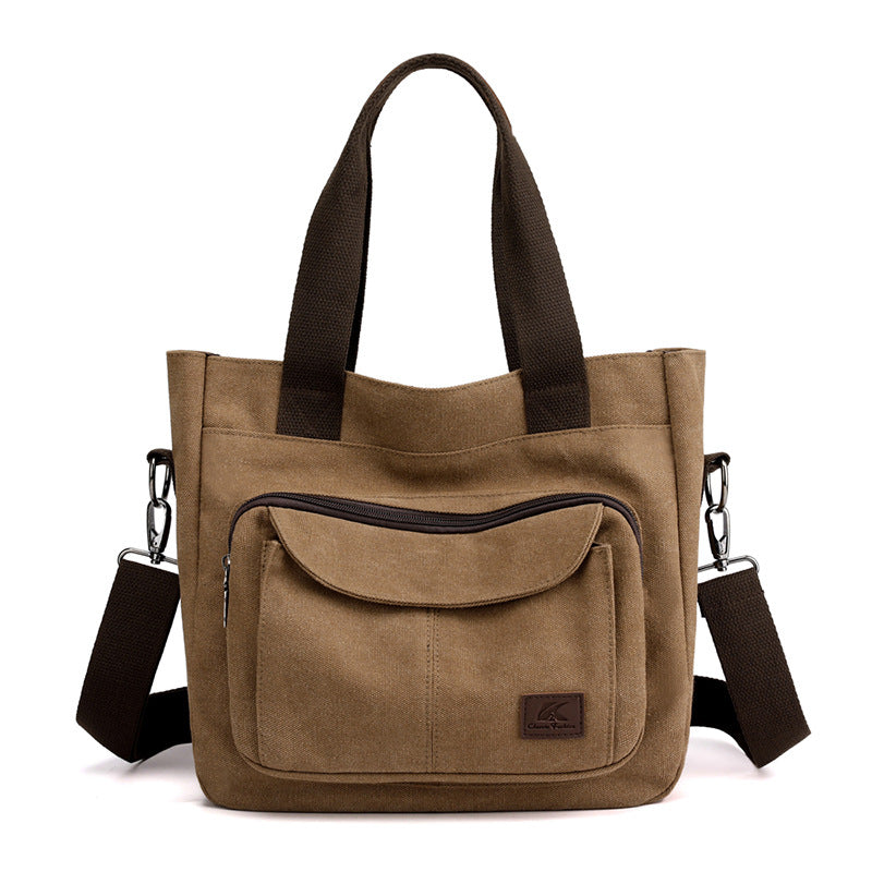 Simple Large-Capacity One-Shoulder Messenger Bag