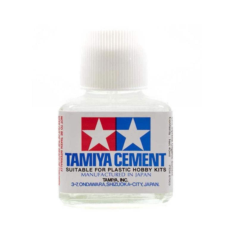 Tamiya Cement with Brush 40ml - 87003