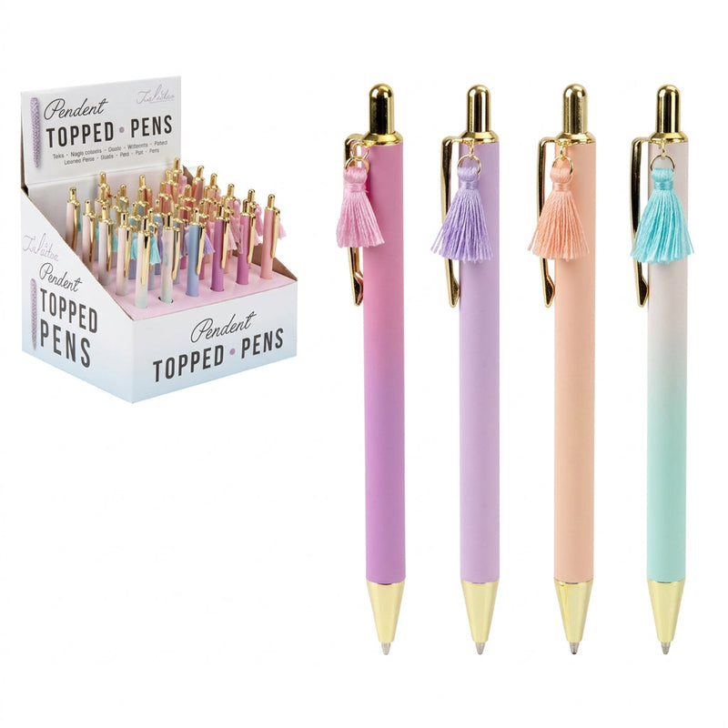 Ombré pen with tassel