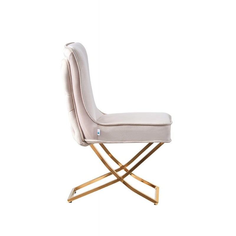Trafalgar Velvet Dining Chair