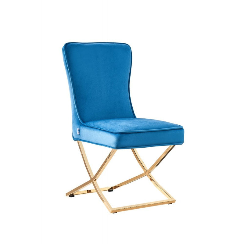 Trafalgar Velvet Dining Chair