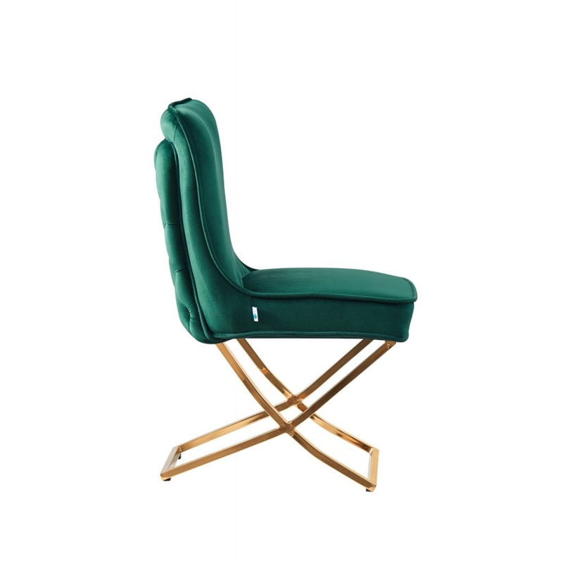 Trafalgar Velvet Dining Chair