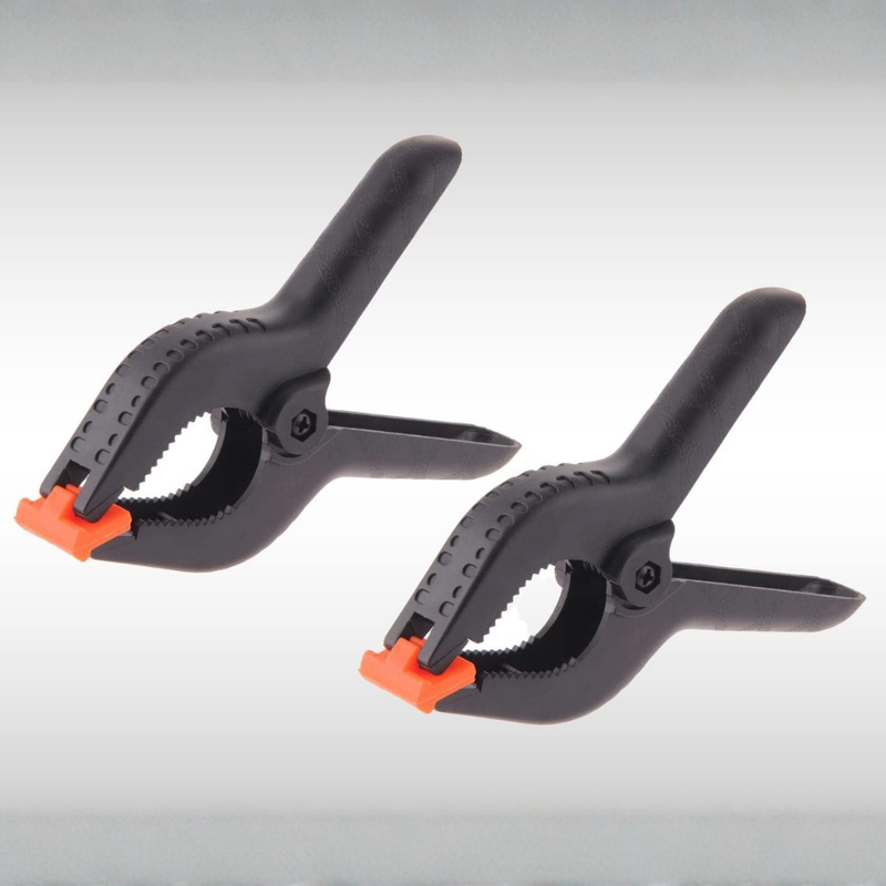 2 Pack Spring Clamps 6 Inch Heavy Duty Nylon Spring Clips