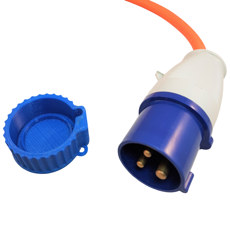 3D Cabin 16 Amp Mains Hook Up Plug Dust Cover
