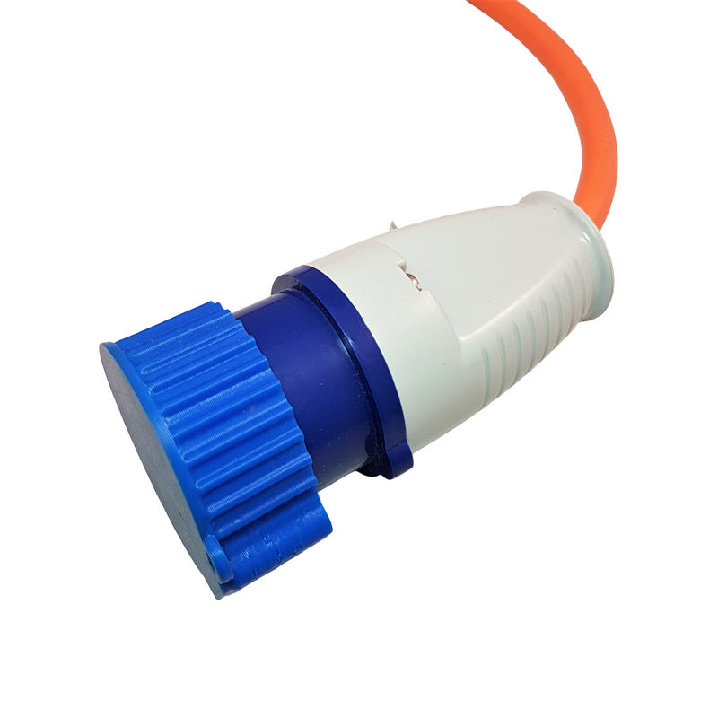 3D Cabin 16 Amp Mains Hook Up Plug Dust Cover