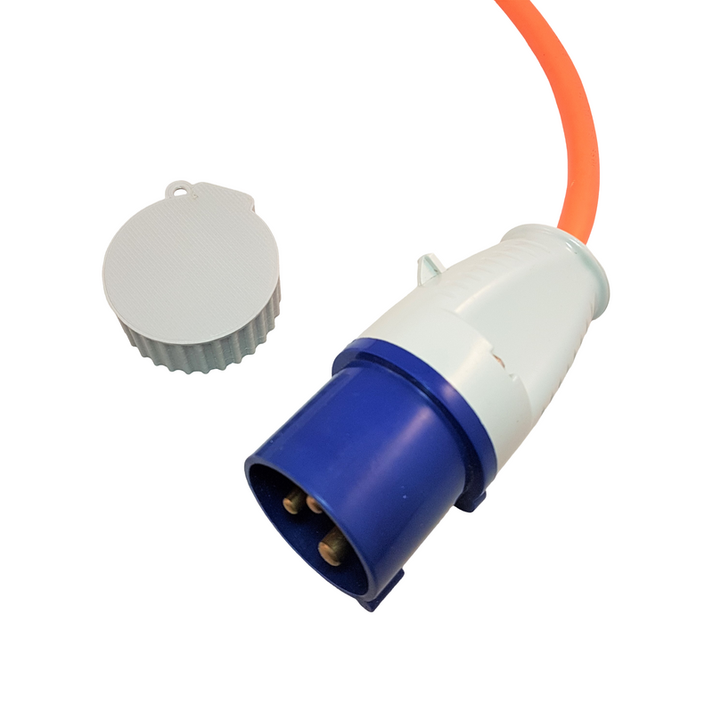 3D Cabin 16 Amp Mains Hook Up Plug Dust Cover