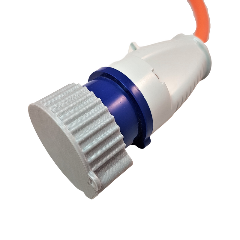 3D Cabin 16 Amp Mains Hook Up Plug Dust Cover