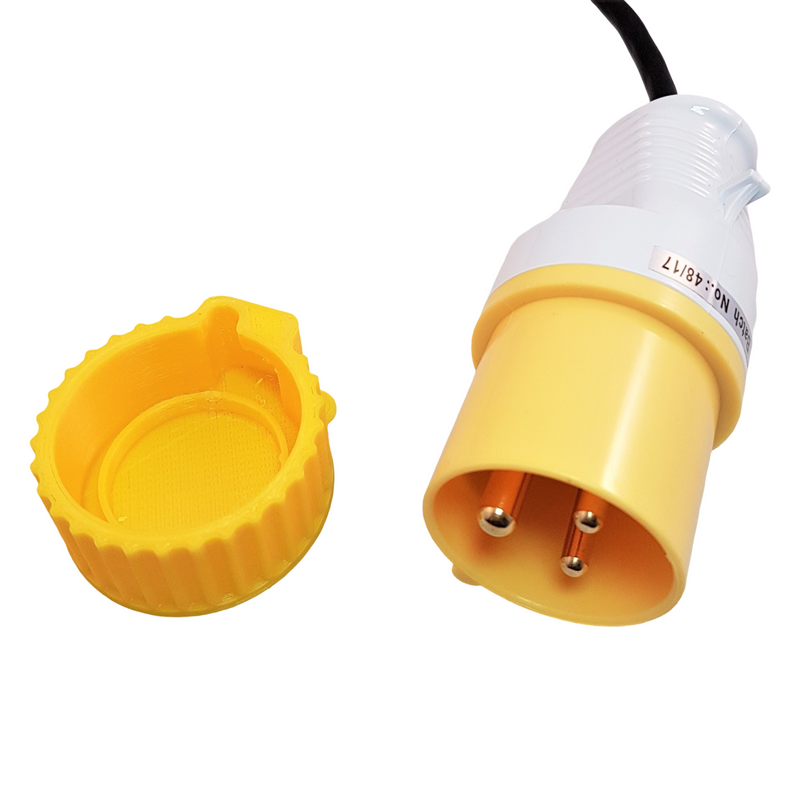 3D Cabin 16 Amp Mains Hook Up Plug Dust Cover