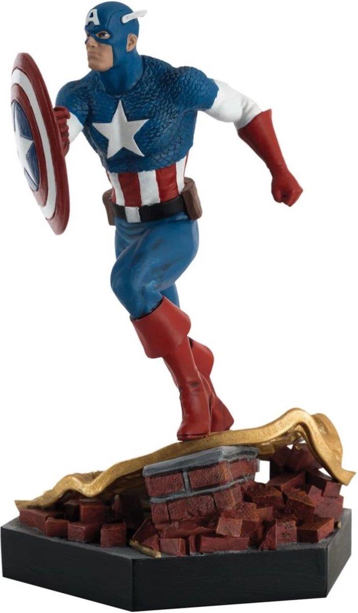 #2 MARVEL VS. CAPTAIN AMERICA 1:16 Scale Dynamic Statue Figure MVSEN002 (Eaglemoss)