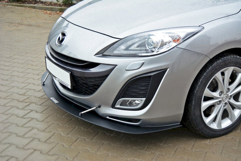 Maxton Design - FRONT RACING SPLITTER MAZDA 3 MK2 SPORT (PREFACE)