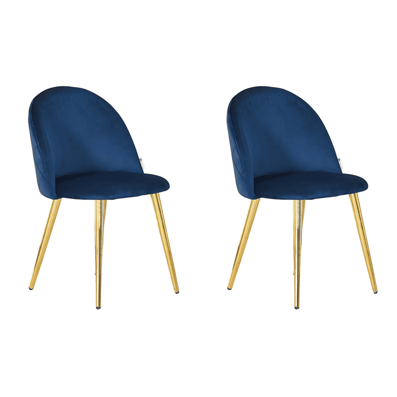 Lucia Velvet Dining Chair Set of 2