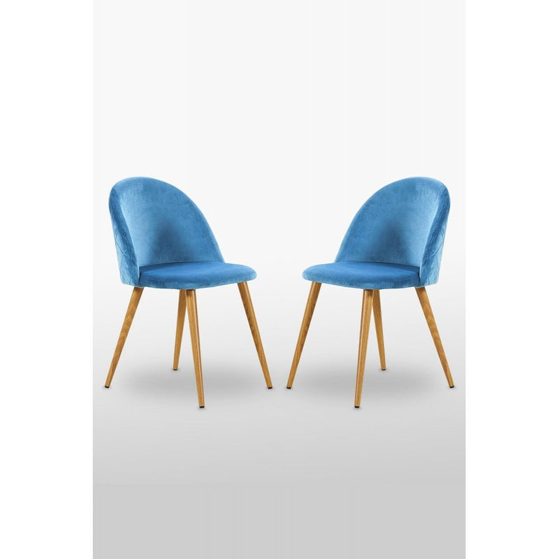 Lucia Velvet Dining Chair Set of 2