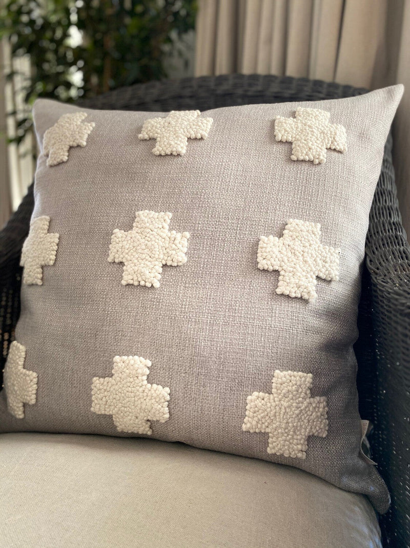 Naturals - Punch Needle Crosses (60x60)