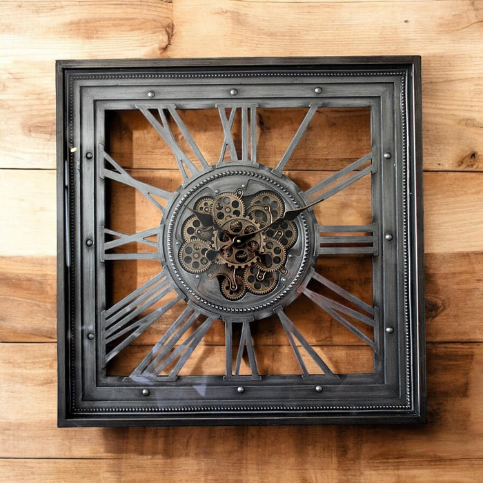 80CM WALL CLOCK - square shape