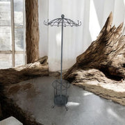 172CM GREY METAL COAT STAND/ UMBRELLA HOLD - InStock