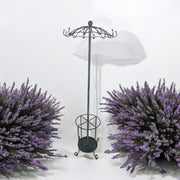 172CM GREY METAL COAT STAND/ UMBRELLA HOLD - InStock