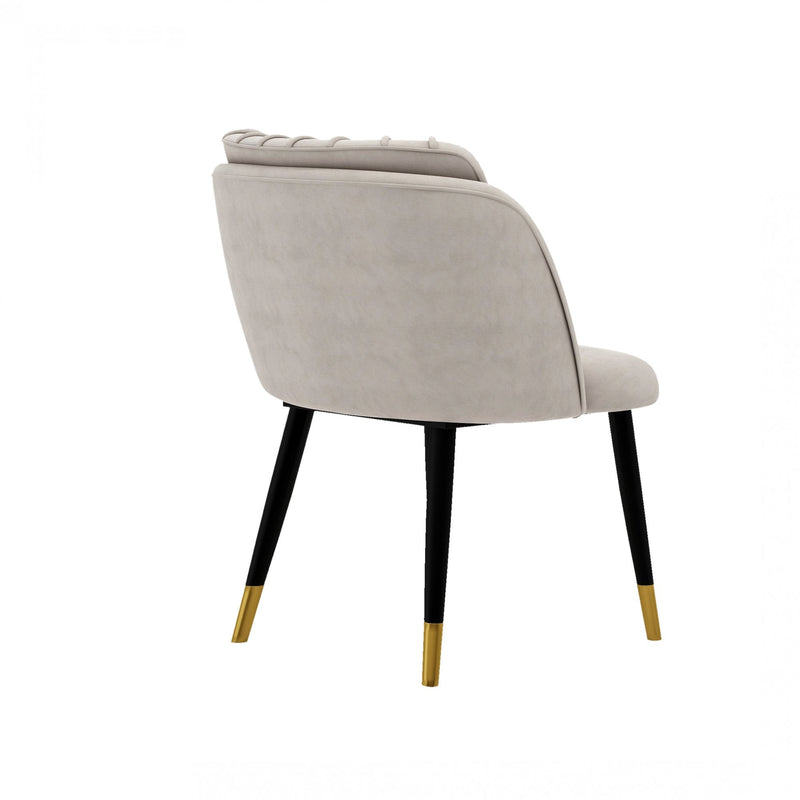 Milano velvet dining chair