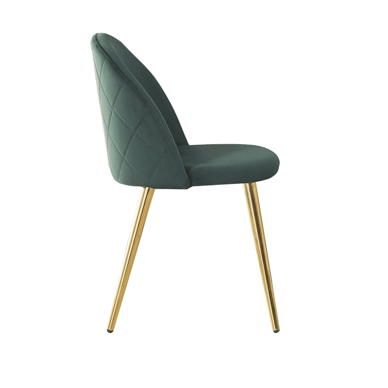 Lucia Velvet Dining Chair Set of 2
