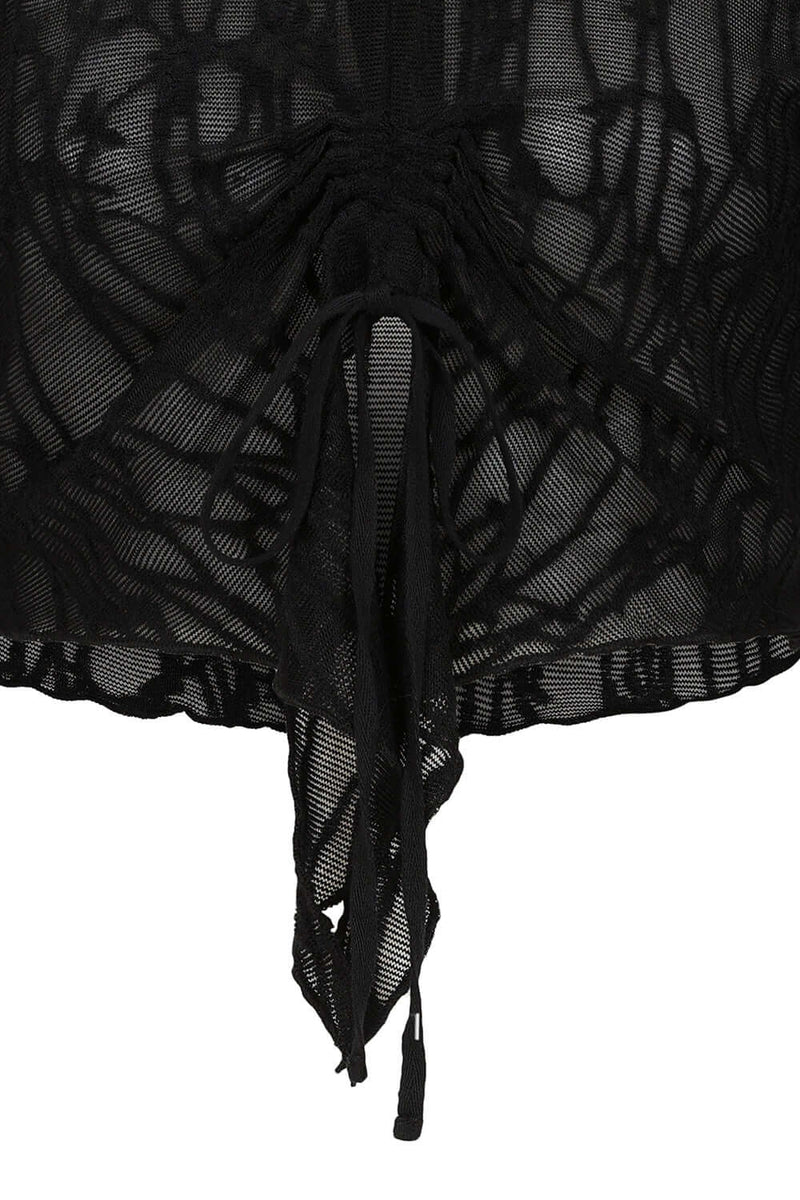 Banned Apparel Abyssia Lace Goth Top