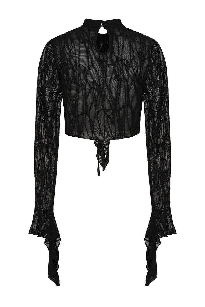 Banned Apparel Abyssia Lace Goth Top
