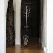 175CM CREAM METAL COAT STAND/ UMBRELLA HOL - InStock