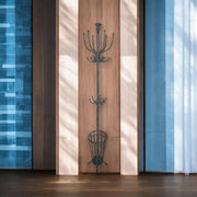 175CM GREY METAL COAT STAND/ UMBRELLA HOLD - InStock