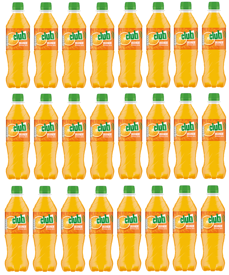 24 x Club Orange Contour - 500Ml