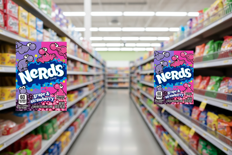 36 x Nerd Grape And Strawberry Impulse Pack - 46.7G