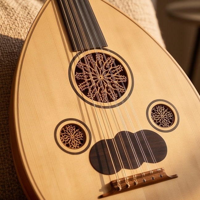 Turkish Oud "The Turkish Butterfly " + Soft Case