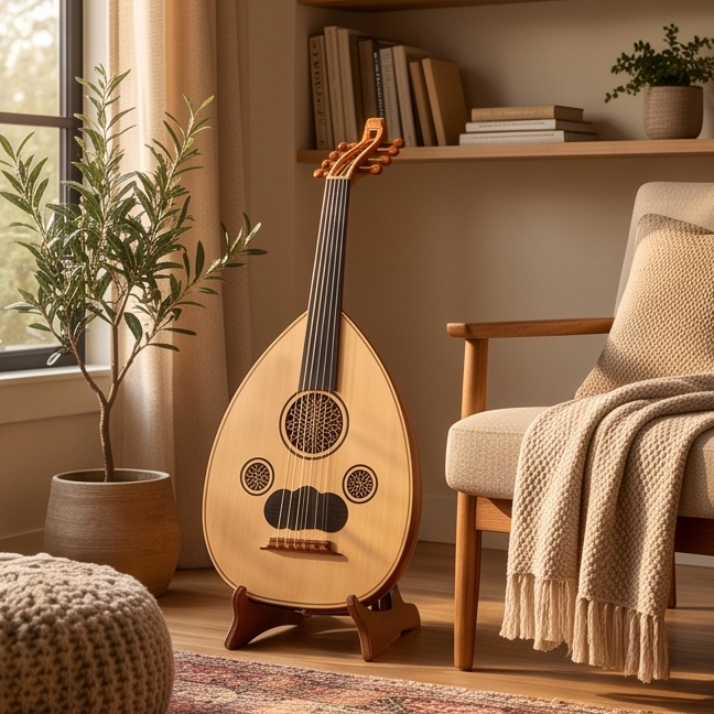 Turkish Oud "The Turkish Butterfly " + Soft Case