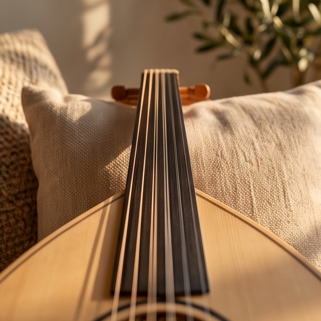 Turkish Oud "The Turkish Butterfly " + Soft Case