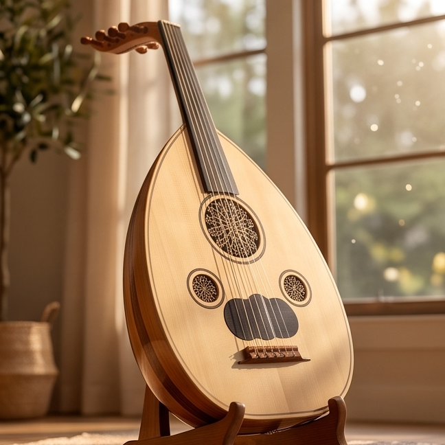Turkish Oud "The Turkish Butterfly " + Soft Case