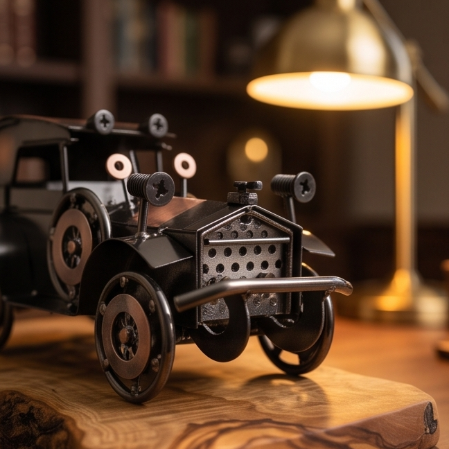 Car on Olivewood Board