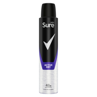 6 x Sure Men Anti P Active Dry - 200ML