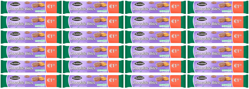 24 x Bolands Chocolate Bites - 135GM