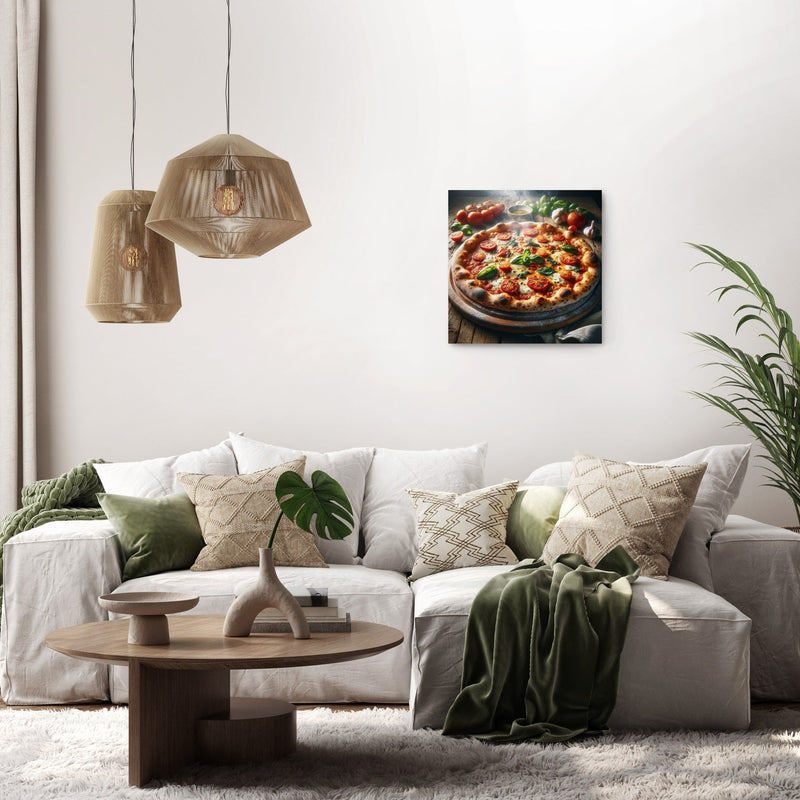 Stellar Italian Pizza Canvas