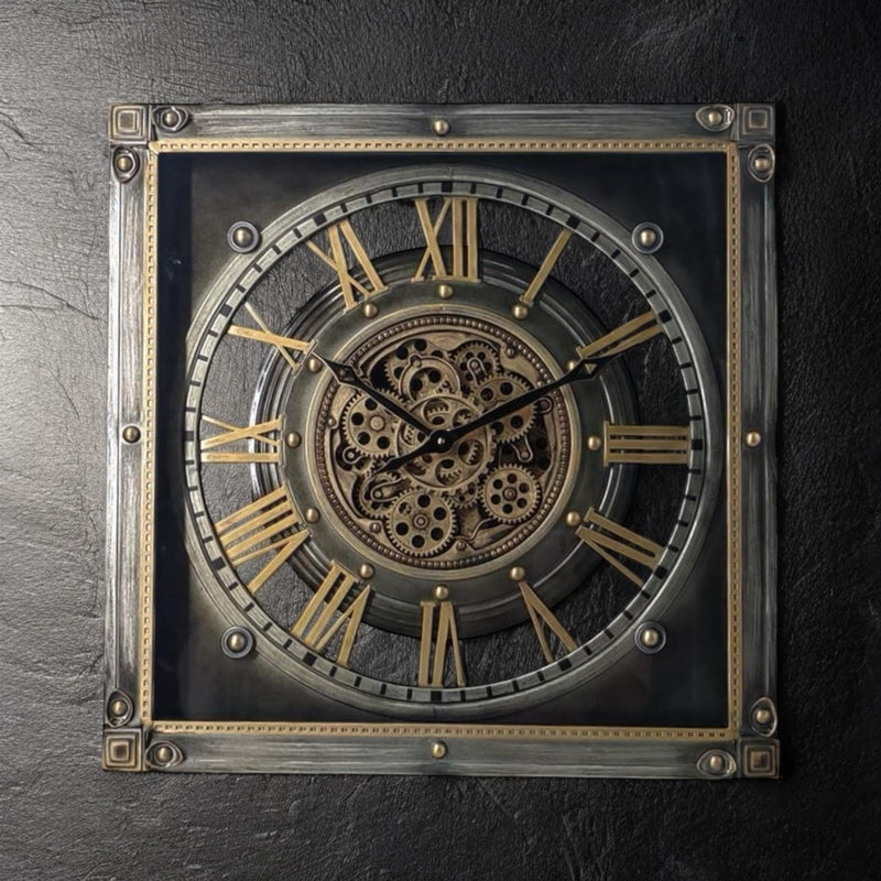 60CM GEAR CLOCK