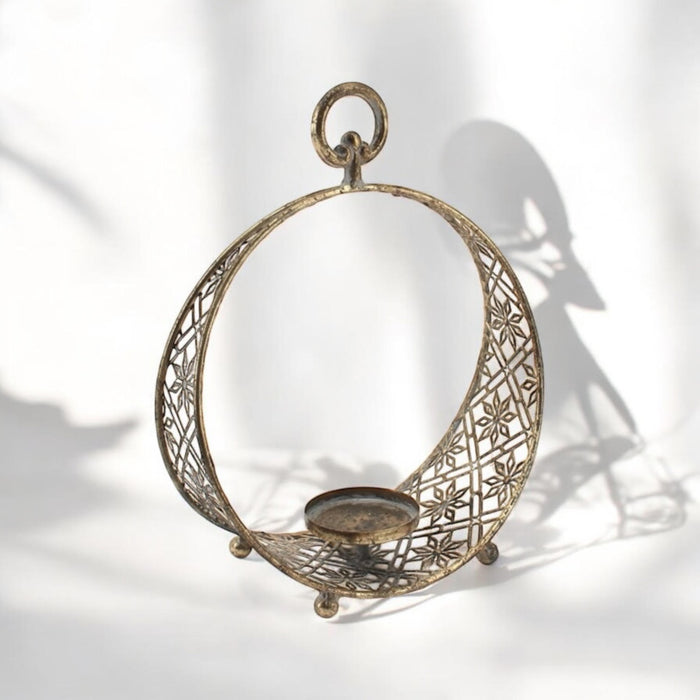 32CM METAL CANDLE HOLDER