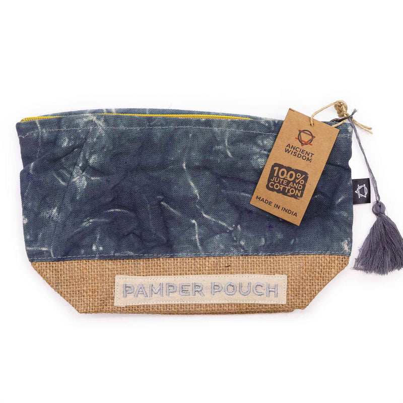 Charcoal Pamper Pouch -  Stonewash