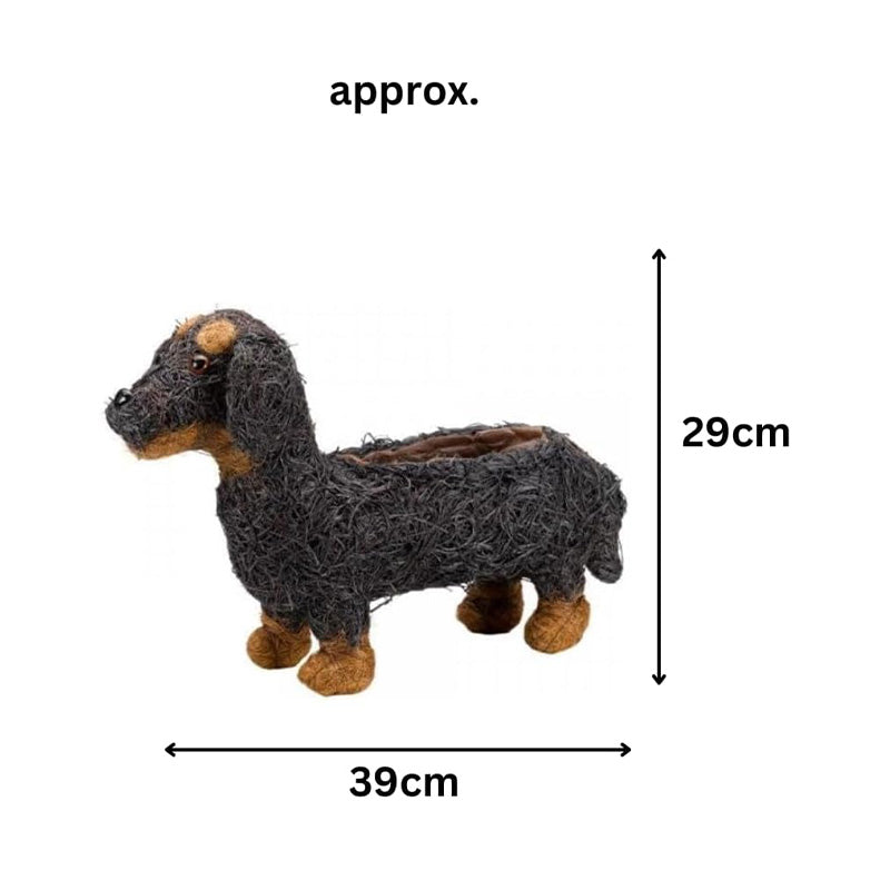 Sausage Dog Flower Planter