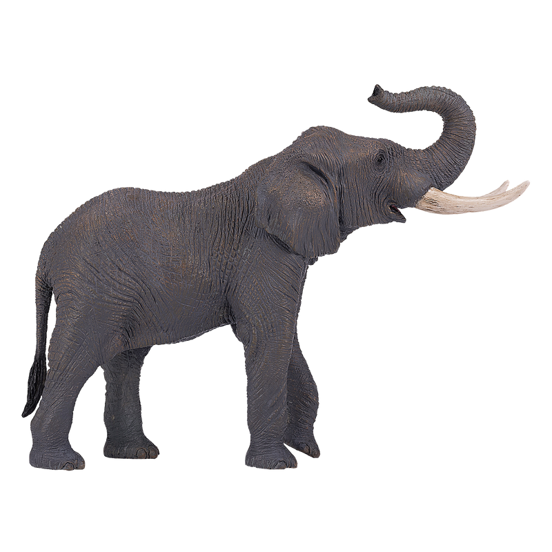 African Elephant Toy Realistic Wildlife Model