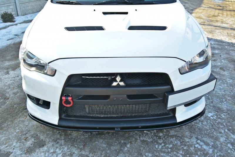 Maxton Design - FRONT SPLITTER V.2 MITSUBISHI LANCER EVO X (2007-2015)
