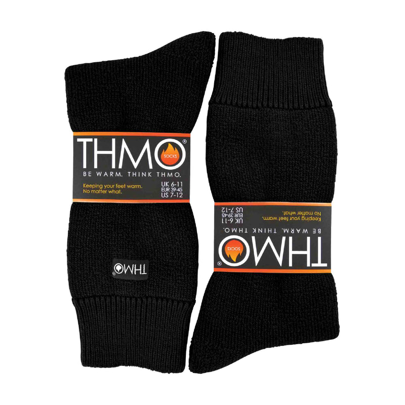 Mens Thick Winter Thermal Socks with Seamless Toe (Multipack Options)