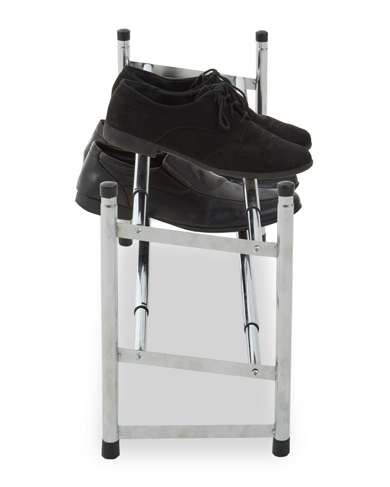 Extendable and Stackable 2 Tier Shoe Rack | Tavia