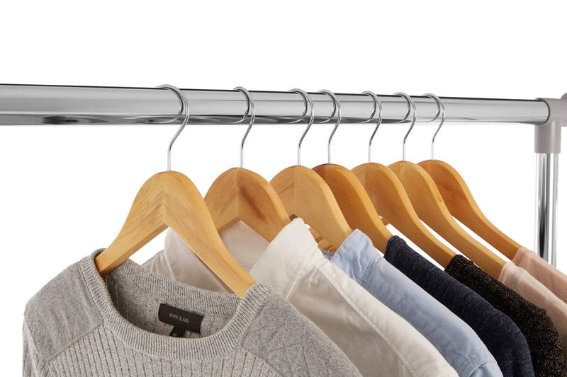 Set of Twenty Wooden Clothes Hangers | Cintre