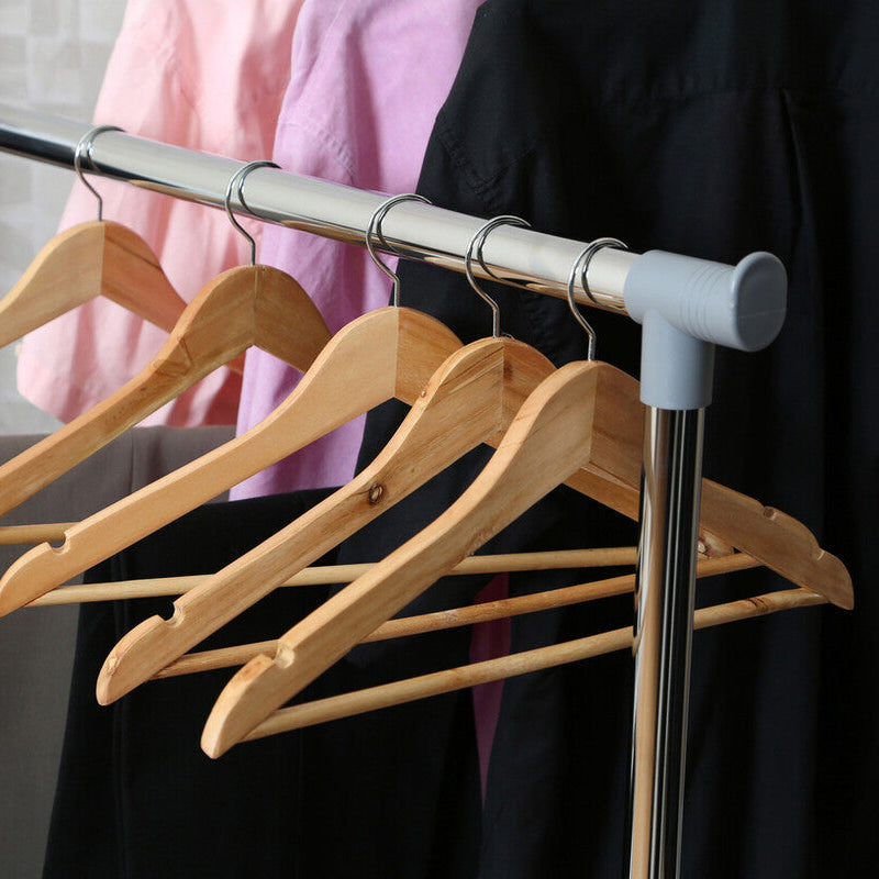 Set of Twenty Wooden Clothes Hangers | Cintre
