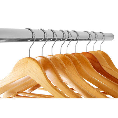Set of Twenty Wooden Clothes Hangers | Cintre