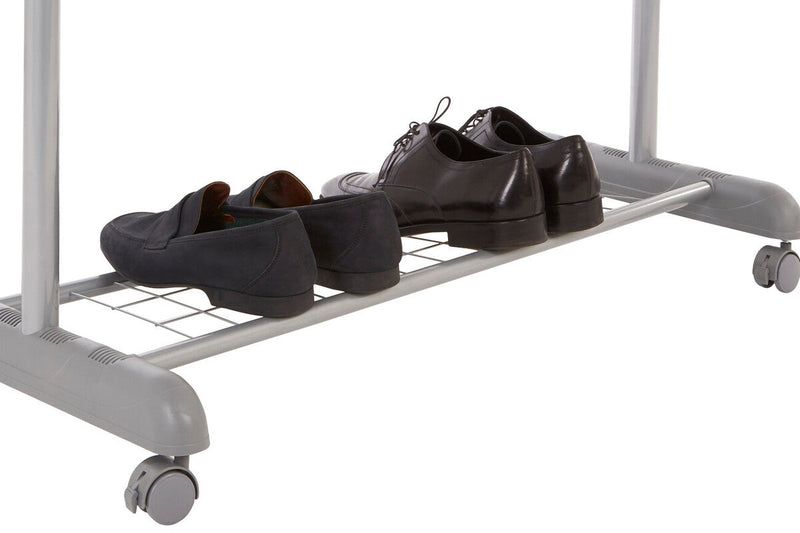 Clothes Hanging Rail with Shoe Rack | Ralesi