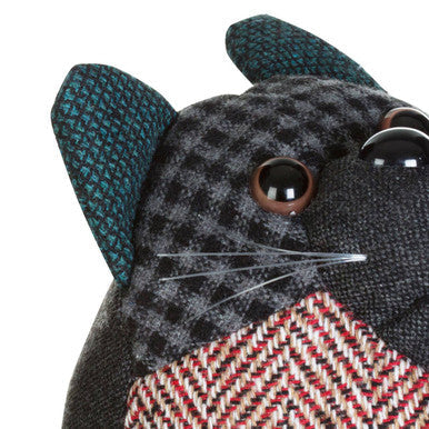 Large Green Cat Door Stop | Bute