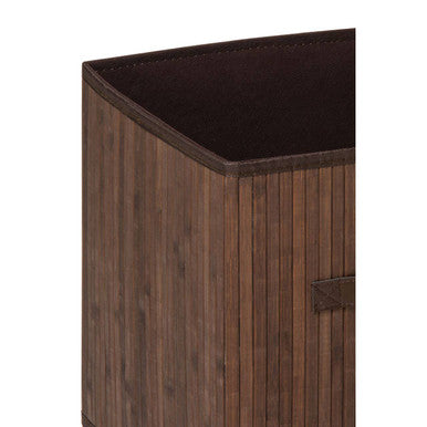 Dark Brown Bamboo Storage Box | Kankyo